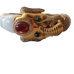 vintage ciner elephant bracelet